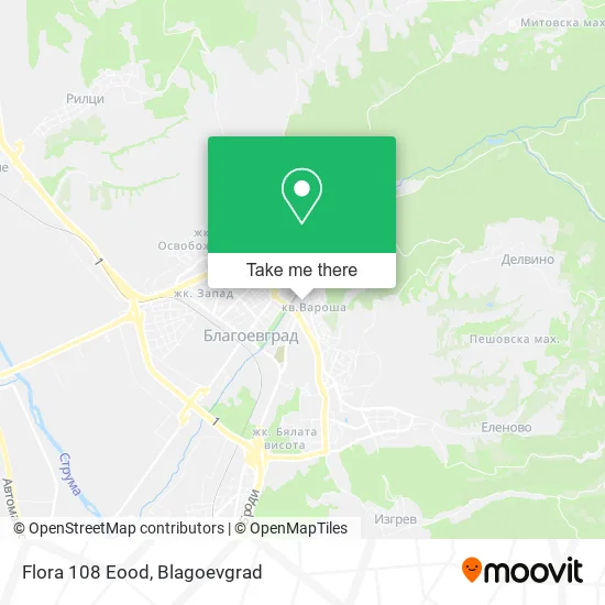 Карта Flora 108 Eood