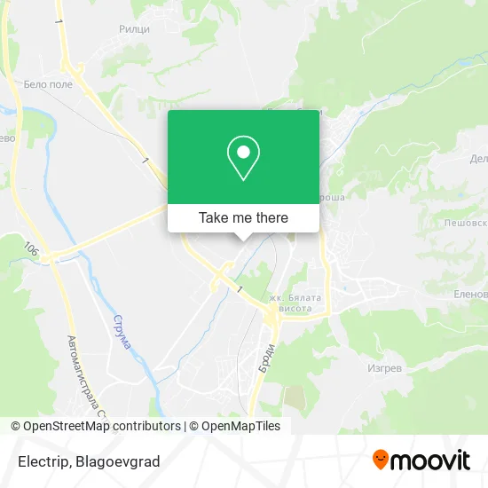 Карта Electrip
