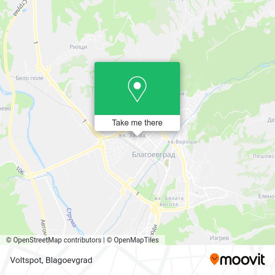 Карта Voltspot