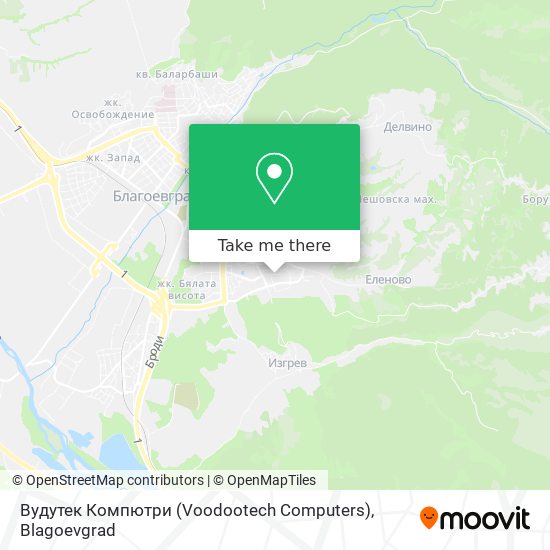 Вудутек Компютри (Voodootech Computers) map