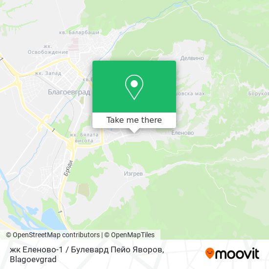 жк Еленово-1 / Булевард Пейо Яворов map