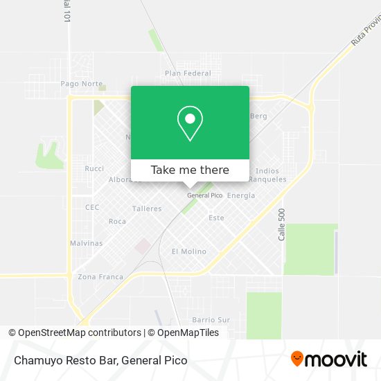 Chamuyo Resto Bar map