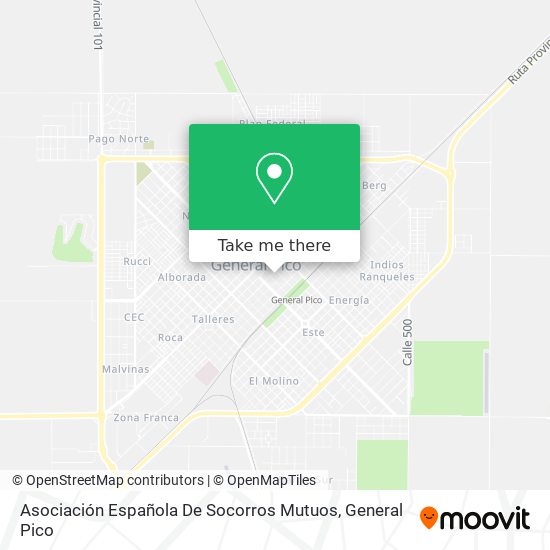Asociación Española De Socorros Mutuos map
