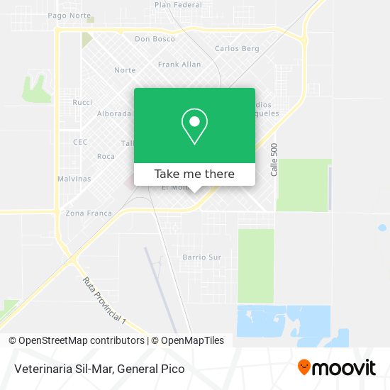 Veterinaria Sil-Mar map