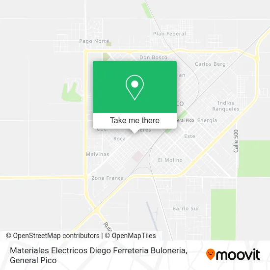 Materiales Electricos Diego Ferreteria Buloneria map
