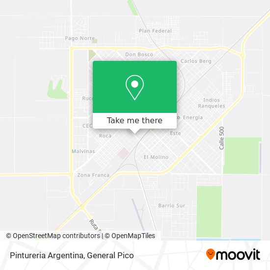 Pintureria Argentina map