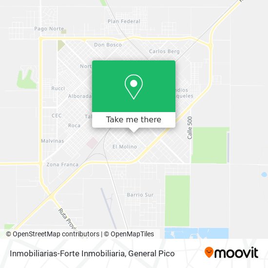 Mapa de Inmobiliarias-Forte Inmobiliaria