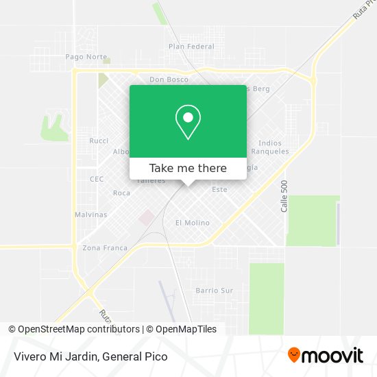 Vivero Mi Jardin map