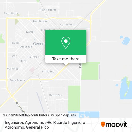Ingenieros Agronomos-Re Ricardo Ingeniero Agronomo map
