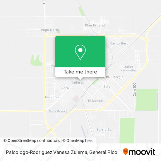 Psicologo-Rodriguez Vanesa Zulema map