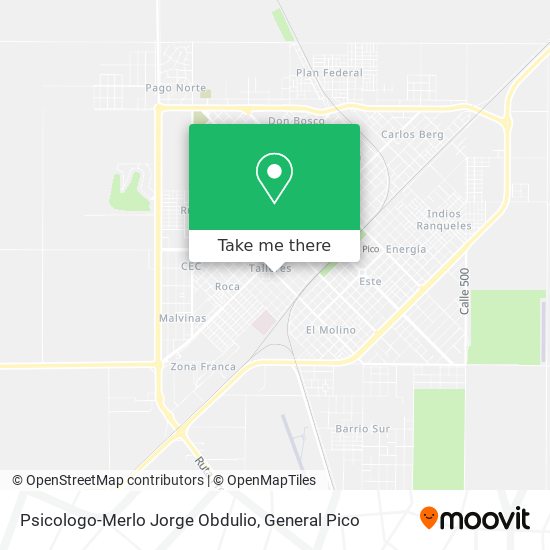 Mapa de Psicologo-Merlo Jorge Obdulio