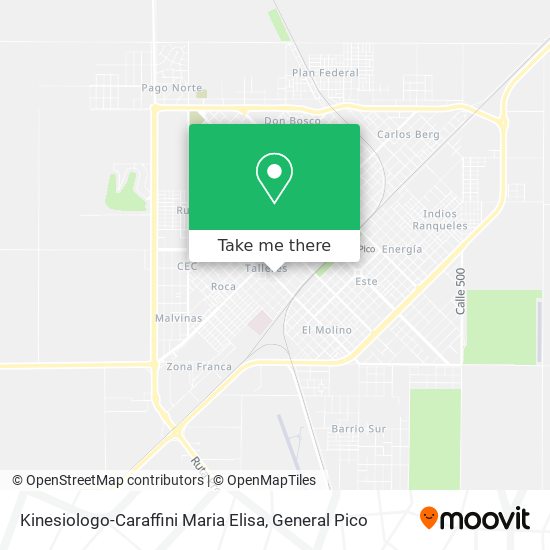 Kinesiologo-Caraffini Maria Elisa map