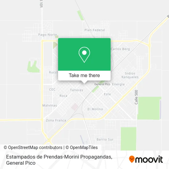 Mapa de Estampados de Prendas-Morini Propagandas