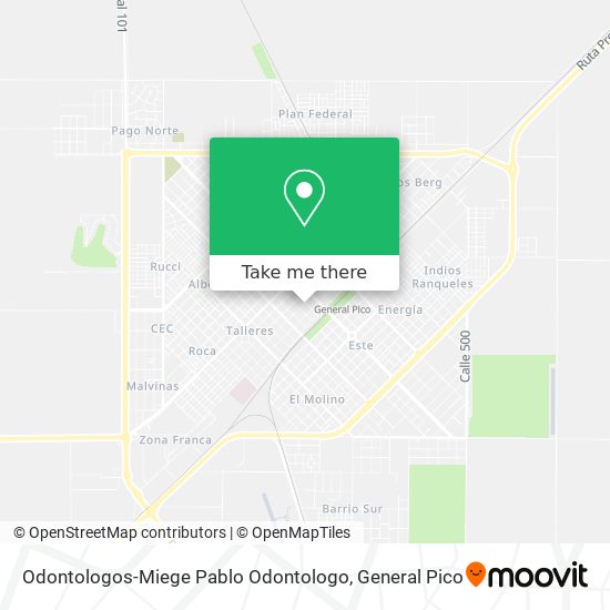 Mapa de Odontologos-Miege Pablo Odontologo