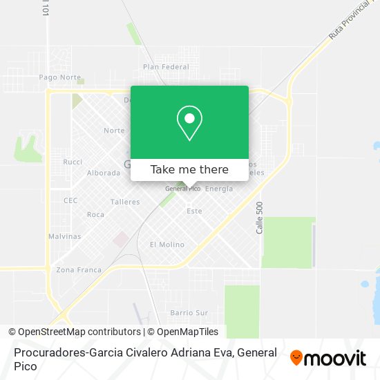 Mapa de Procuradores-Garcia Civalero Adriana Eva