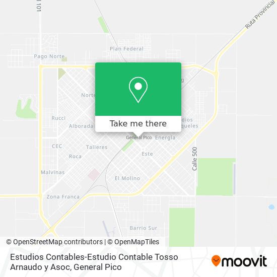 Mapa de Estudios Contables-Estudio Contable Tosso Arnaudo y Asoc