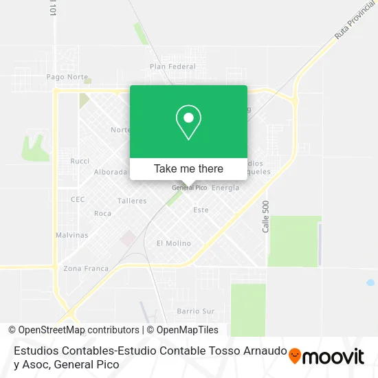 Mapa de Estudios Contables-Estudio Contable Tosso Arnaudo y Asoc
