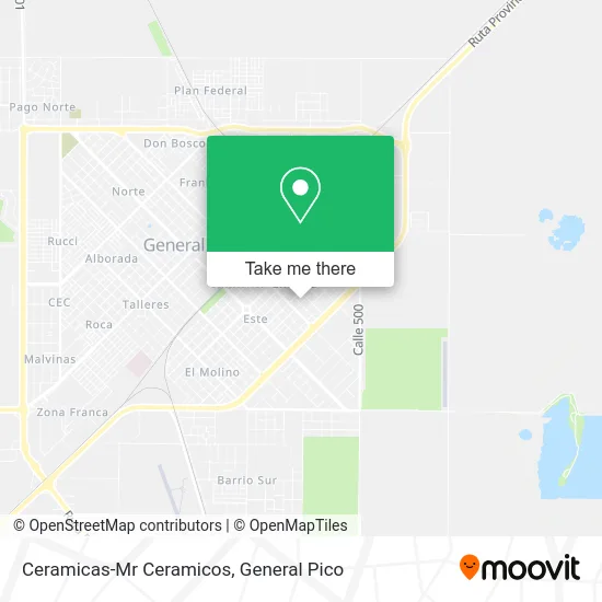 Ceramicas-Mr Ceramicos map