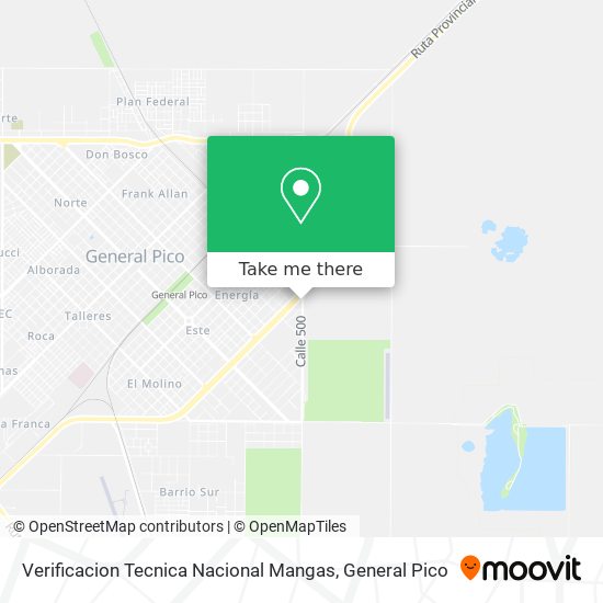 Verificacion Tecnica Nacional Mangas map