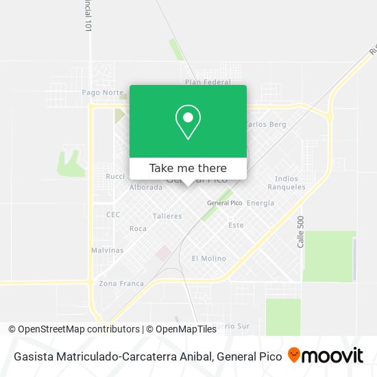 Gasista Matriculado-Carcaterra Anibal map