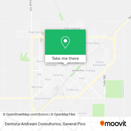 Dentista-Andreani Consultorios map