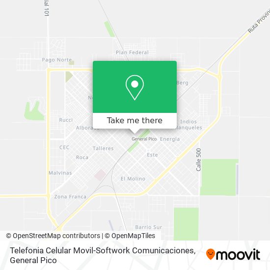 Telefonia Celular Movil-Softwork Comunicaciones map