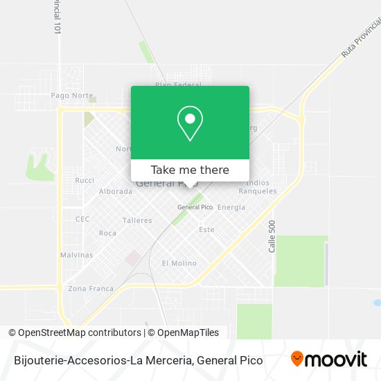 Bijouterie-Accesorios-La Merceria map