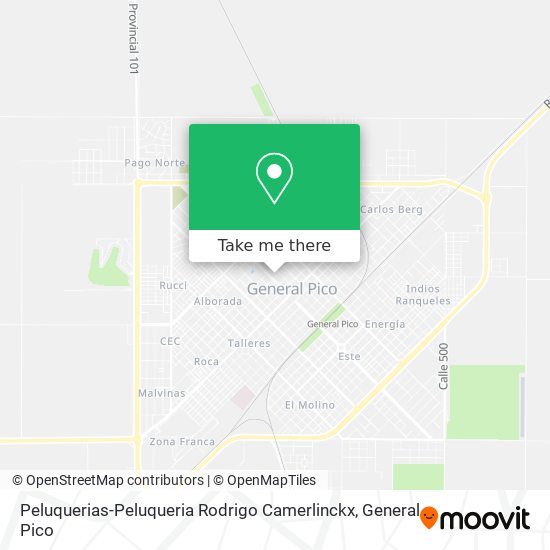 Mapa de Peluquerias-Peluqueria Rodrigo Camerlinckx