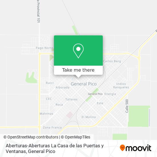 Aberturas-Aberturas La Casa de las Puertas y Ventanas map