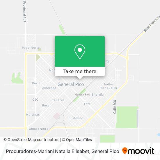 Procuradores-Mariani Natalia Elisabet map