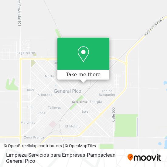 Mapa de Limpieza-Servicios para Empresas-Pampaclean