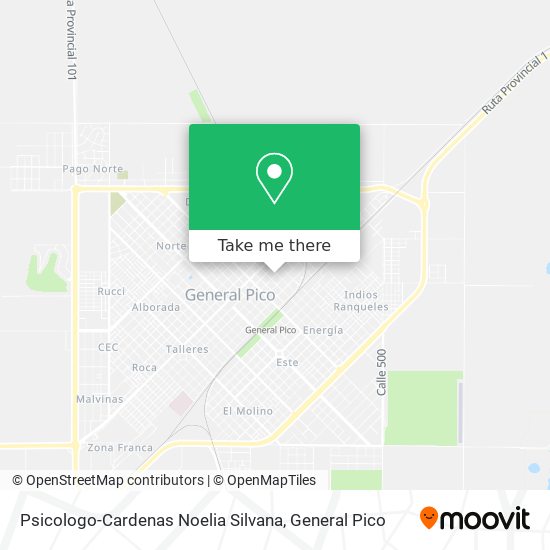 Psicologo-Cardenas Noelia Silvana map