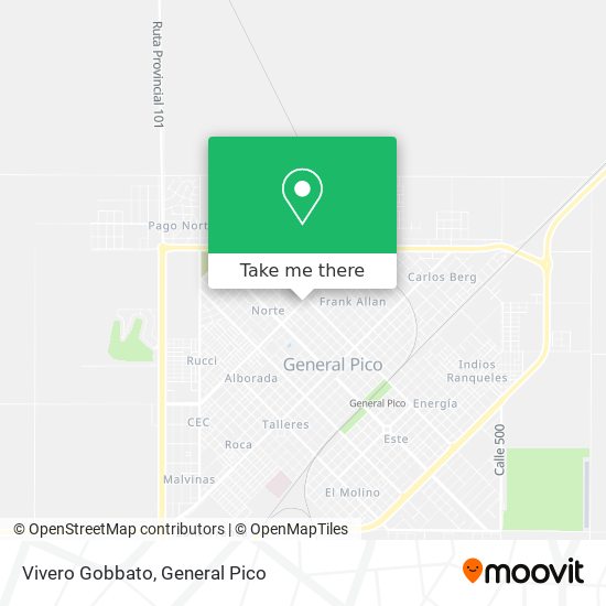 Mapa de Vivero Gobbato