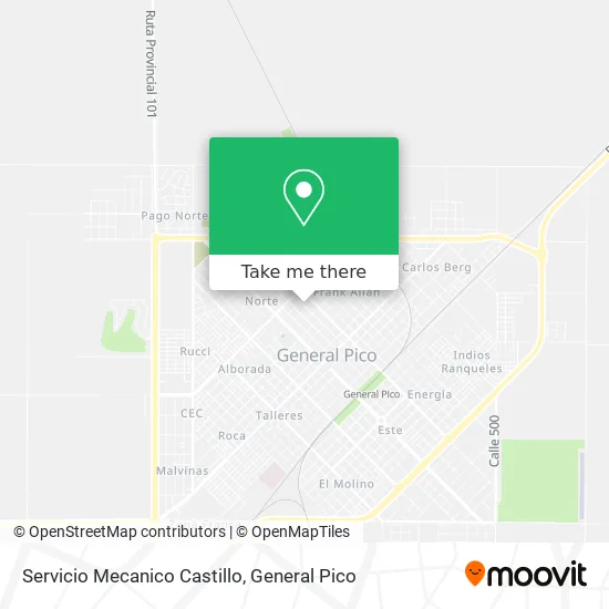 Servicio Mecanico Castillo map
