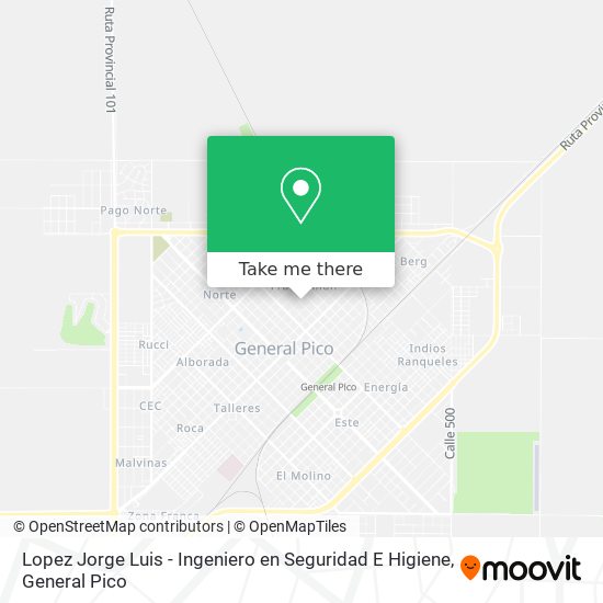 Lopez Jorge Luis - Ingeniero en Seguridad E Higiene map