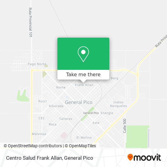 Centro Salud Frank Allan map
