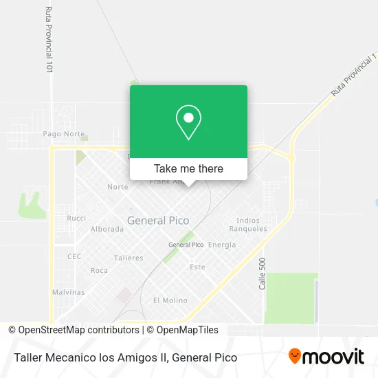 Taller Mecanico los Amigos II map