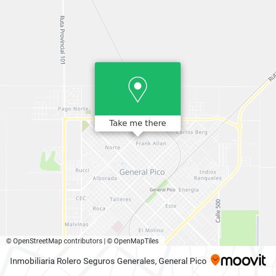 Inmobiliaria Rolero Seguros Generales map