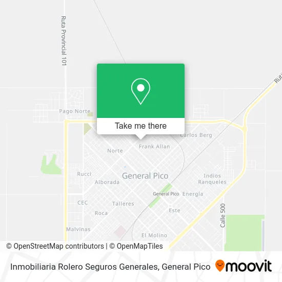 Inmobiliaria Rolero Seguros Generales map