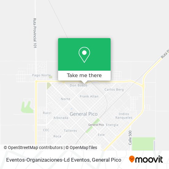 Eventos-Organizaciones-Ld Eventos map