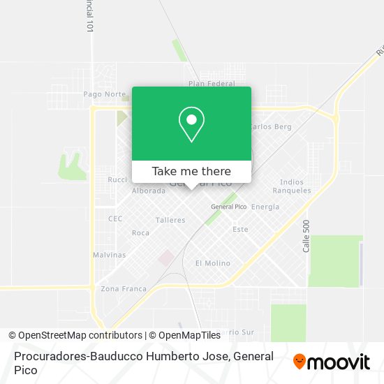 Procuradores-Bauducco Humberto Jose map