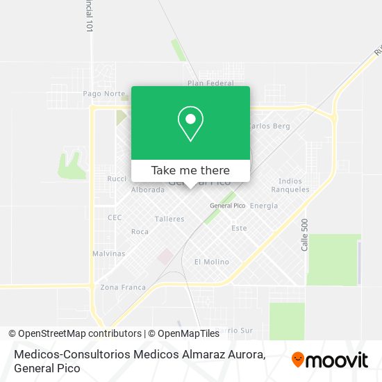 Medicos-Consultorios Medicos Almaraz Aurora map