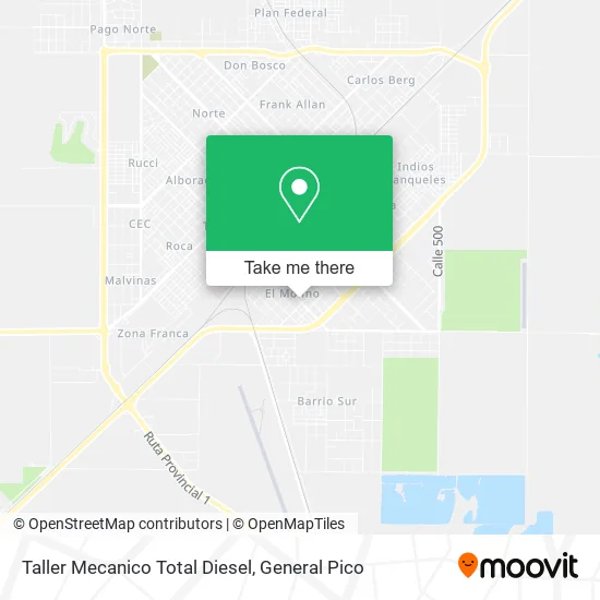 Taller Mecanico Total Diesel map