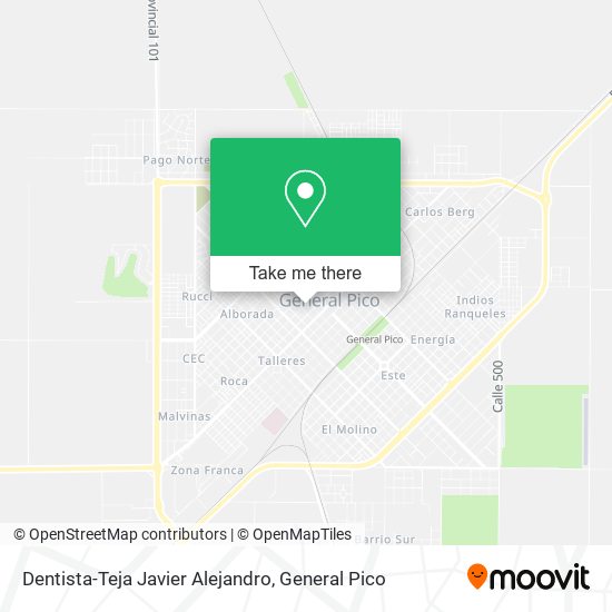 Dentista-Teja Javier Alejandro map