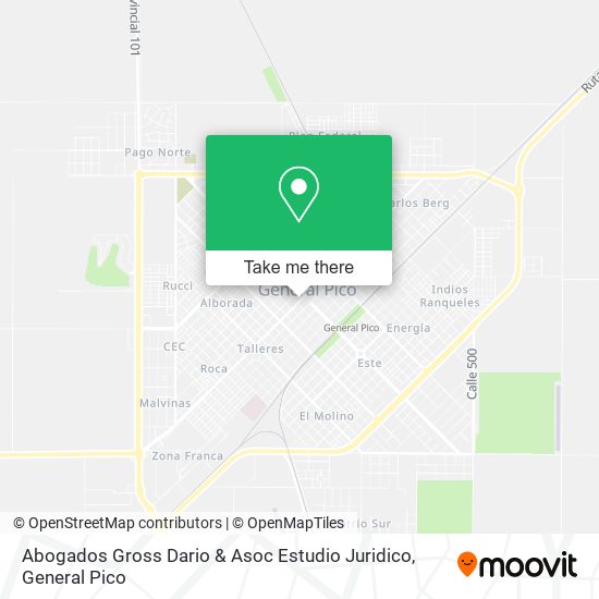 Mapa de Abogados Gross Dario & Asoc Estudio Juridico