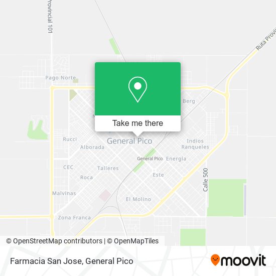 Farmacia San Jose map