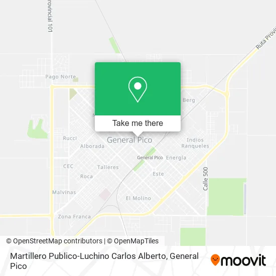 Martillero Publico-Luchino Carlos Alberto map