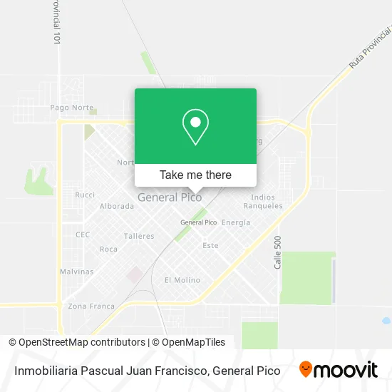 Inmobiliaria Pascual Juan Francisco map