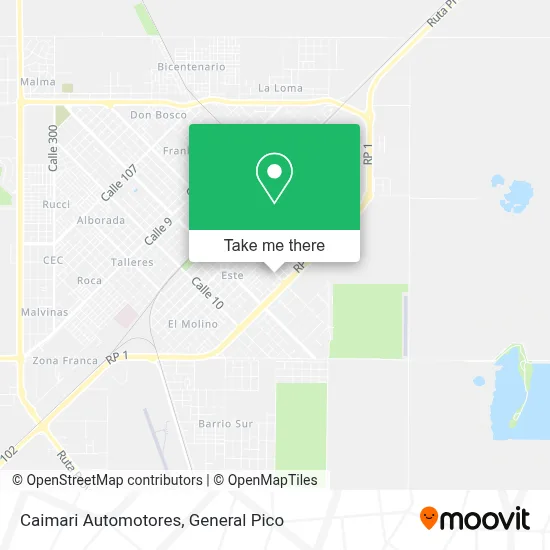 Caimari Automotores map