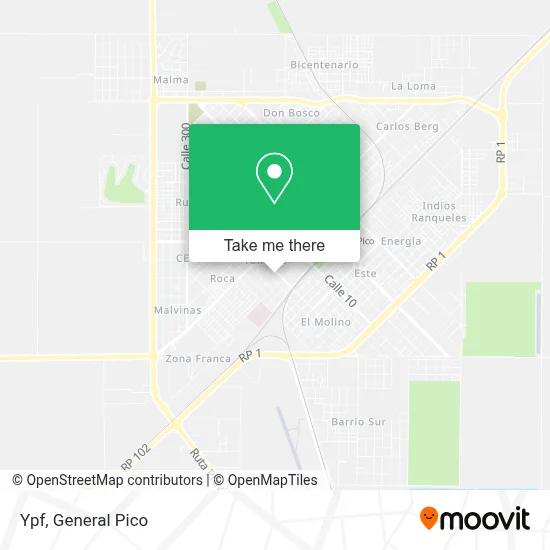 Ypf map